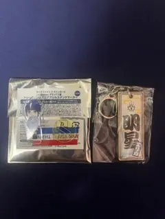 アクリルスタンドマーカー 木製カプセルキーホルダー 明星エリカ