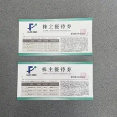 藤田観光 株主優待券 2枚セット