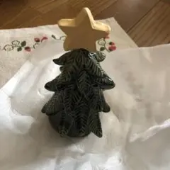 小型陶器クリスマスツリー