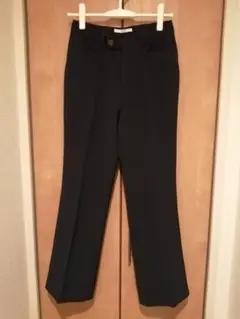 レリュームジャーナルスタンダード　ネイビーフレアパンツ　36