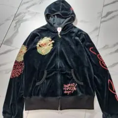 Ed Hardy ベロアヒップアップパーカー y2k