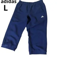 アディダス adidas レディース 7分トレーニングパンツ ネイビー L