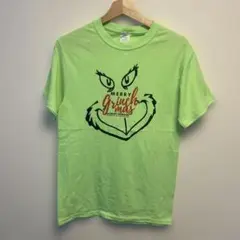 グリンチ Tシャツ ライムグリーン　半袖　キャラクター