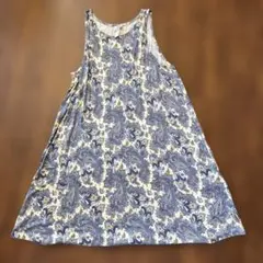 H&M ノースリーブワンピース S/P ネイビー