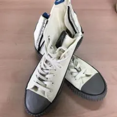 SH17 FEIYUE ハイカットスニーカー 26.5cm ホワイトベース