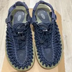 KEEN ネイビー サンダル US8 26センチ