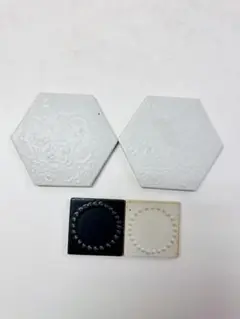 ミナペルホネンタイルsometimes lucky タンバリン大小4個