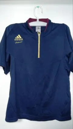 野球 adidas プロフェッショナル 半袖ウェア ネイビー Mサイズ
