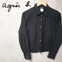 ☆美品☆agnes b. アニエスベーパリス ジャケット 長袖 ブラック