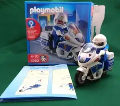 playmobil プレイモービル CITY ACTION 白バイ警官 ４個 playmobil プレイモービル CITY ACTION 白バイ警官 4個 - メルカリ