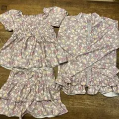 PAIRMANON ペアマノン 水着とラッシュガード 140サイズ 美品