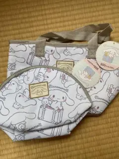 保冷バッグとポーチセット　シナモロール　シナモン サンリオ
