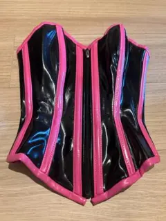 AFFIXparapara(アフィックスパラパラ)エナメル コルセット Yahoo!オークション - 女王様・アフィックスパラパラ・オーバー