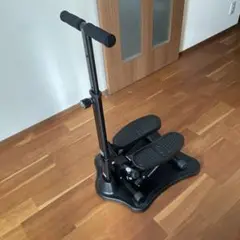 ナイスデイ　ブラック ステッパー 滑り止めペダルハンドル付き