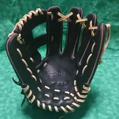 【美品】SSK 軟式内野手用 プロブレイン ブラック×キャメル 【レア】