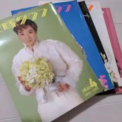 宝塚歌劇団♪『宝塚グラフ』 1991年　5冊セット