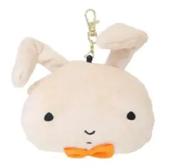 しんちゃんぬいぐるみパスケース付きポーチ　ネネちゃんうさぎ