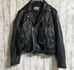（超希少）FMC ダブルライダースジャケット ブラック 44 2025年最新】fmc ライダースの人気アイテム - メルカリ