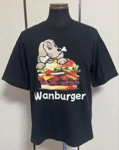新品未使用タグ付　GALFY ガルフィ　ハンバーガー Tシャツ　サイズL 黒
