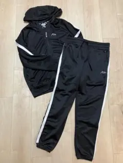 FILA ジャージ上下セット 黒　Mサイズ