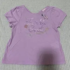 mezzo piano ラベンダー Tシャツ 110 シェル