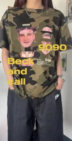 新品最安値‼️ 9090 Beck x 9090 drag queen Tee L