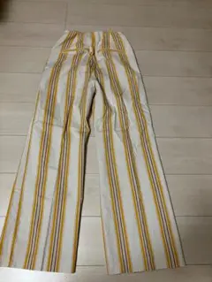 Abercrombie & Fitch ストライプワイドパンツ XS
