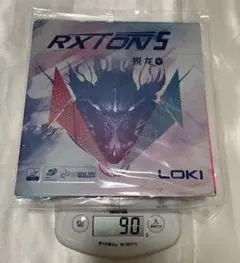卓球ラバー LOKI RXTON5 ピンク 40度 2.1mm