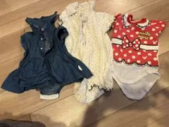 ベビー服　ロンパース　3枚セット　70cm
