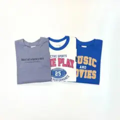 男の子 子供服 120cm 長袖 Tシャツ 新品 まとめ売り TWN166