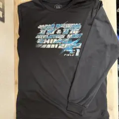 ASICS 黒 長袖シャツ 3XL 陸上用