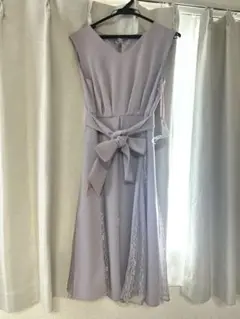 結婚式　パーティードレス　ピンク