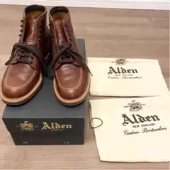 Alden オールデン 405 インディブーツ 希少サイズ 靴袋付き