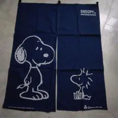 新品　レア　96×81 スヌーピー ウッドストック のれん ノベルティ　三和銀行