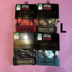⑤　OUTDOOR PRODUCTS 　ボクサーパンツ　Lサイズ　4枚セット