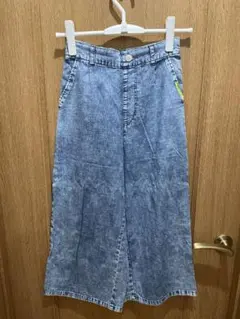 デニムワイドパンツ