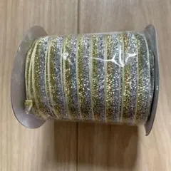 PH PandaHall 45.72m グリッター メタリック リボン 6mm