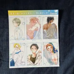 LaLa8月号付録　夏真っ盛り　水も滴るいい男6連チェキ！
