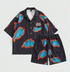 シャツ　カラーシャツ　オープンカラーシャツ huf supreme