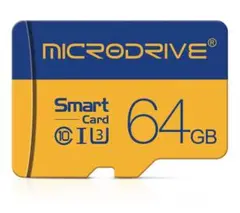 新品未使用 64GB　マイクロSD　マイクロSDカード　アダプター付