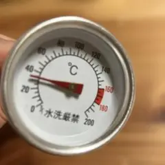揚げ物鍋用 調理用温度計 200°
