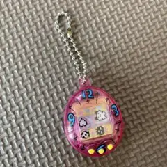 たまごっち ガチャ シャカシャカチャームコレクション クリアピンク まめっち
