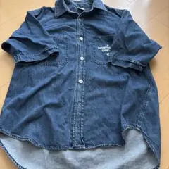 STUDIO SEVEN GU デニム 半袖シャツ