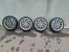 全国送料込☆和道　桜　5分咲き☆16ｘ5J☆N-BOX・ラパン・ココア等に 軽自動車カスタムに！】和道 桜 5分咲き 16in 5J +45 PCD100 4本