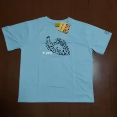 ★新品　MUZIK TIGER 水色 トラ Tシャツ