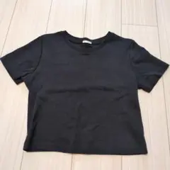 GU コットンミニT　ブラック