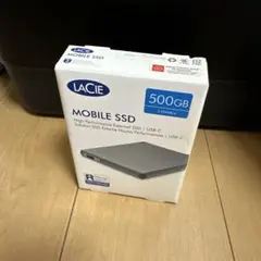 LACIE Mobile SSD 500GB 新品