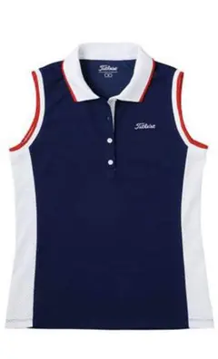 【美品】Titleist タイトリスト ノースリーブ ポロシャツ ゴルフ