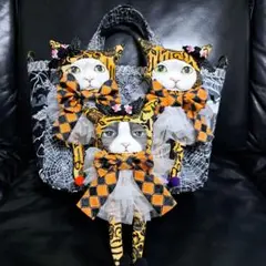 コヤンイサムチョン♥️ハロウィンねこちゃん達のトートバッグ