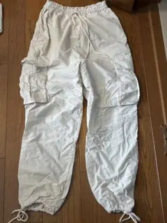 w closet ホワイトカーゴパンツ